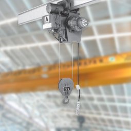 Palang cáp điện HITACHI 2 tấn dầm đơn 2 cấp tốc độ cao 12m Model: 2HMC-T75 