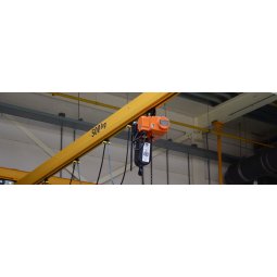 Cầu trục Hitachi 1 tấn Nhật xích điện khẩu độ 10m