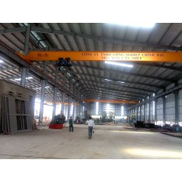 Cầu trục Hitachi 10 tấn Nhật bản 1 dầm đơn khẩu độ nhà xưởng 15m