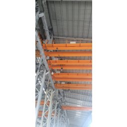 Cầu trục Hitachi 3 tấn Nhật Bản 2 dầm đôi khẩu độ nhà xưởng 15m  