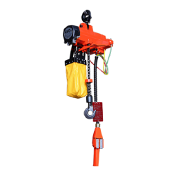 Palang xích khí nén SANEI SEIKI air hoist cố định VLX100LP 1 tấn